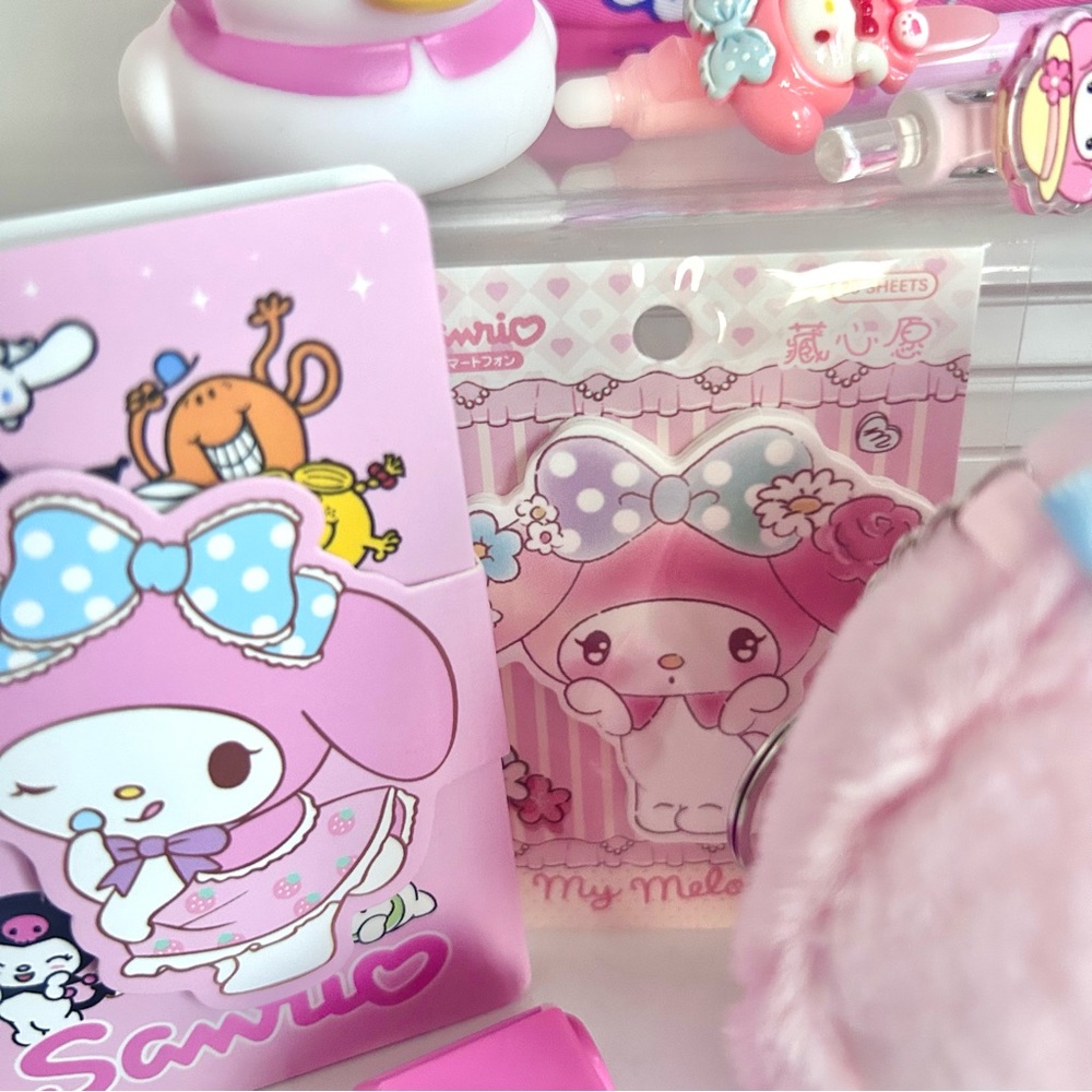 🩷(MY320) My Melody Adorable 11-Piece Pencil Case Bundle! - Picture 5 of 7